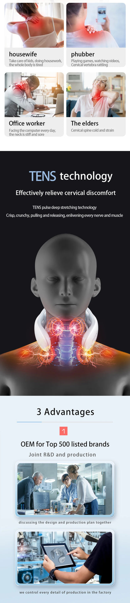 Nekora Smart Heated Neck Massager