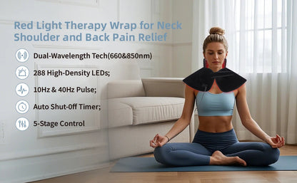 Nekora Infrared Neck & Shoulder Therapy Wrap